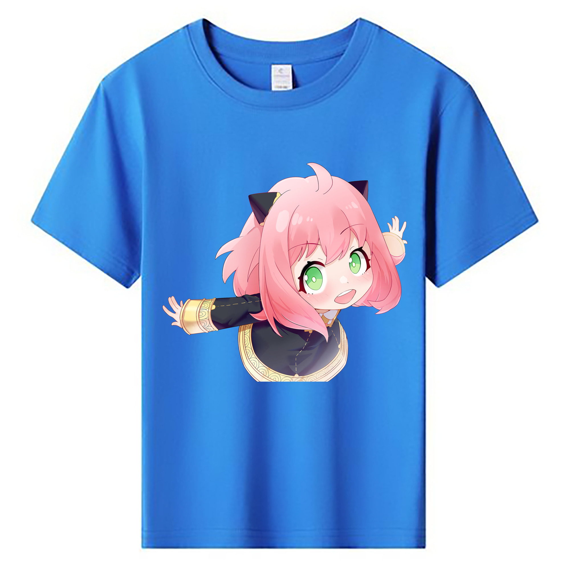 （画像用） SPY×FAMILY间谍家家酒 綿100％キッズTシャツ（フロントプリント）